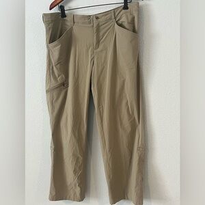 Patagonia Men’s Quandary Hiking Pants Ash Tan‎ size 14